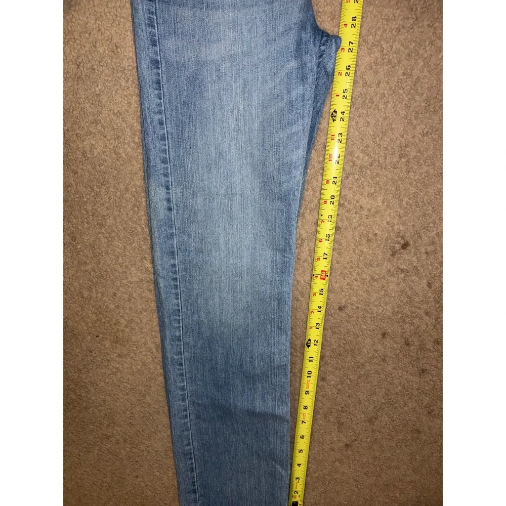 Levis 514 Straight Fit Jeans Kids Size 14 Regular Light Wash Denim 27x29 T50-51